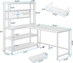 Tribesigns 55" Large Computer Desk - Image 2