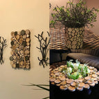 Natural Wood Slices for Crafts, 1.2"-2.5" Mini Assorted Unfinished Wood Tree - Image 4