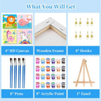 Arttoplus 4 Pack Paint by Numbers Kit - Image 6