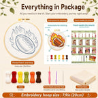 ZMYORAH American Football Punch Needle Kit - Image 2