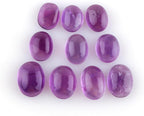 10pcs, Natural Gemstone Cabochon, Wholesale Assorted Flatback Crystals - Image 2