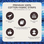 Tinyspool & Co.'s Twirlie Roll 40 Precut Quilting Fabric Strips - Image 5