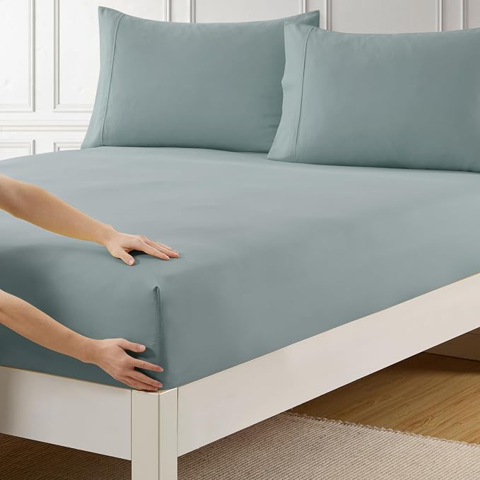 King Size Fitted Sheet Only by SweetHomeCollection
