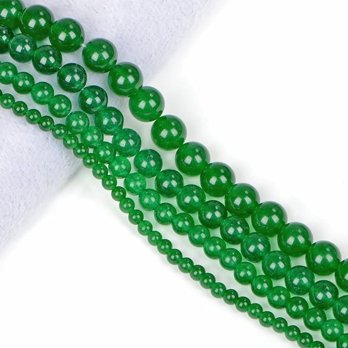 AD Beads Natural Gemstone Round Loose Beads 15" - Image 4