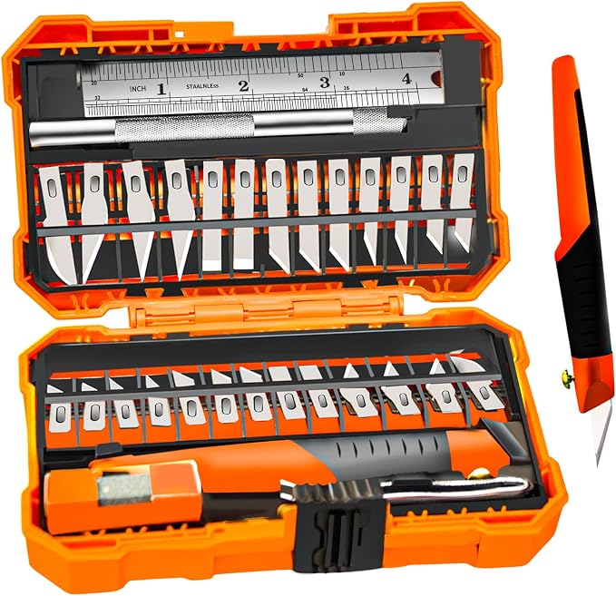 31pcs Precision Exacto Knife Kit by NOEAIKE