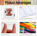 Cross Stitch Kits For Adults Beginners, Highland Cattle Stamped Cross Stitch - Image 4
