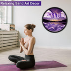 Mtadmai 17.3" Moving Sand Art, 3D Sand Art Pictures Deep Sea Sandscape Living - Image 2