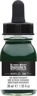 Liquitex Professional Acrylic Inks sap Green Permanent 315 30 ml by Liquitex