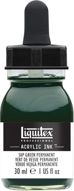Liquitex Professional Acrylic Inks sap Green Permanent 315 30 ml by Liquitex