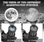 Telescope for Kids & Adults, 70mm Aperture 360mm Refractor Telescope for - Image 4