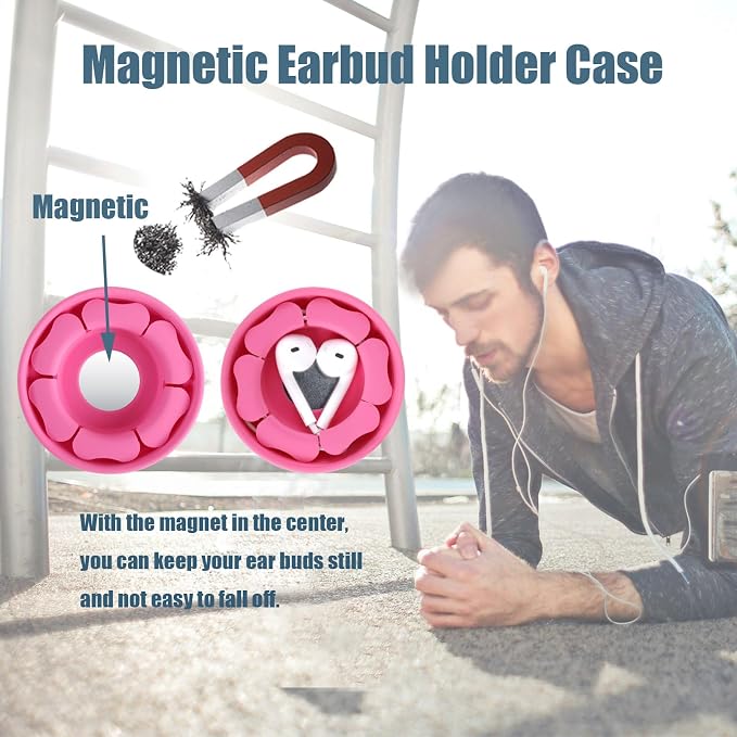 MAIRUI Wired Earbud Case Earphone Headphone Cord Organizer Earbuds Wrap Soft - Image 2