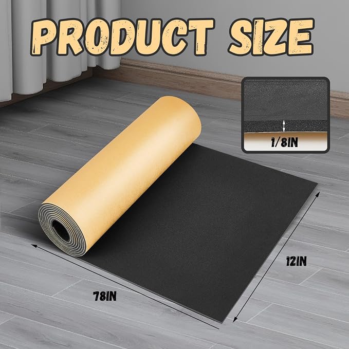 Pangda 1 Piece 78 x 12 x 1/8 Inch Extra Large Marine Foam Roll Closed Cell - Image 2