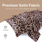 MR&HM Satin Pillowcase for Hair and Skin, Silk Satin Pillowcase 2 Pack - Image 3