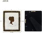 AELS 8x10 Inch Vintage Picture Frame, Elegant Antique Photo Frames - Image 2