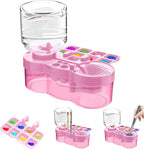 Upgraded Paint Brush Cleaner Tool, Brush Rinser Cup Painting Running Water by JEChrochen