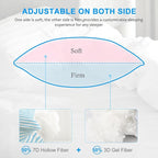 EIUE Bed Pillows for Sleeping 2 Pack Queen Size，Super Soft Down Alternative - Image 3