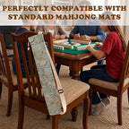 Vintage Chinoiserie Floral Mahjong Mat Bag - Image 5