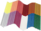 Colored Hot Glue Sticks Mini, 3.93 x 0.27 in Glitter Glue Stick, EVA Adhesive - Image 7
