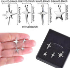 32Pcs Fadeless Stainless Steel Charms - Image 4