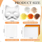 Seenelling DIY Therian Mask Kit Blank Cat Mask - Image 2