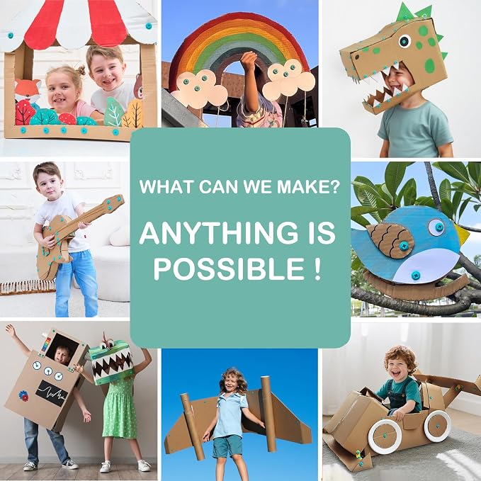 Kizzikids Cardboard Tools for Kids - Image 4