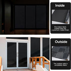 HIDBEA Blackout Window Film, 100% Light Blocking Room Darkening Window Privacy - Image 4