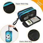 Soccer Football on Field Pencil Case Box Boys Girls Large Pencil Pouch - Image 4