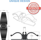Lancord Upgraded kitchen appliance cord organizers Stick On Appliance Wire - Image 5