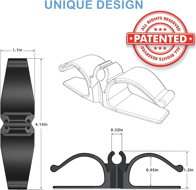 Lancord Cord Organizer for Appliances, 8 Pack Upgraded Kitchen Appliance Cord - Image 4
