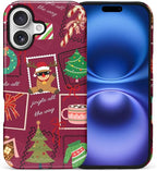 Case for iPhone 17, Scratch Resistant Hybrid Double Layer Hard Shell，Coquette by Toulas