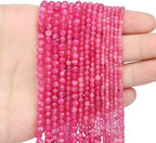 3mm 120pcs Rose Crystal Tiny Gemstone Beads - Image 2