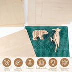 SiliFine 12x12 Inch 24 Pack Basswood Sheets - Image 6