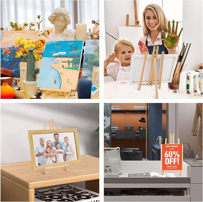ESRICH 12Pack16in Tabletop Easel, Tabletop Easel - Image 7