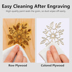 4 Pack Pre-Painted Colored Plywood Sheets, DIY Crafts, Models Making - Image 4