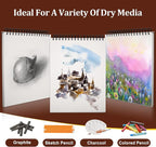 10 Pack Small Sketch Book, 5.5x8.5 Inch Top Spiral Sketchbook 60 Sheets Each - Image 6