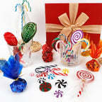 Cellophane Wrap, 8 Multi-Colors Colored Cellophane, 7.5x7.5 Inch Transparent - Image 4