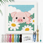 Doodlream Flowers Pig Needle Kit by Doodlream
