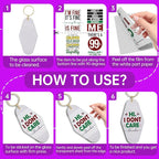 48PCS UV DTF Stickers Sarcastic Quote Sticker - Image 3