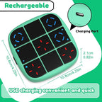 KOQQQ Rechargeable Tic-Tac-Toe Bolt Game, Upgraded 4-in-1 Handheld Puzzle - Image 3