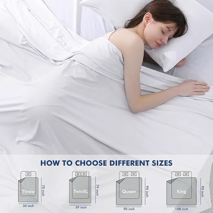 Elegear Cooling Blankets for Hot Sleeper, Arc-Chill 3.0 Cool Fiber - Image 8