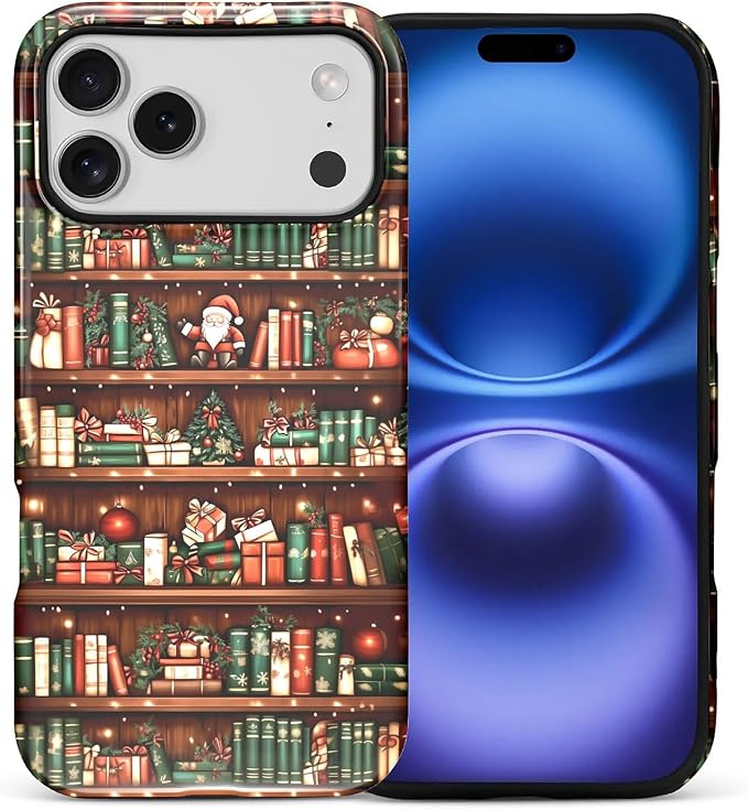 Case for iPhone 17 Pro Max, Scratch Resistant Hybrid Double Layer Hard by Toulas