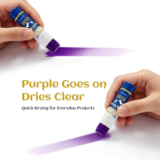 Upgrade Office Supply Glue Sticks, Washable Non Toxic, - Image 3