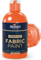 BLUEBIRD Fabric Paint, 16.9 Fl Oz, Permanent Fabric Paints by BluebirdArts
