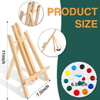 ESRICH Acrylic Paint Canvas Set, 52 Piece Professional Painting Supplies Kit - Image 6