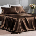 FreshCulture Satin Sheets Twin Size Bed Set by FreshCulture