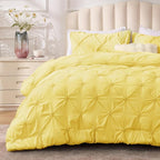 BEDELITE Light Yellow King Size Comforter Set by BEDELITE