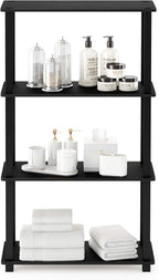 Furinno Turn-S-Tube 4-Tier Storage Shelves Bookshelf - Image 4