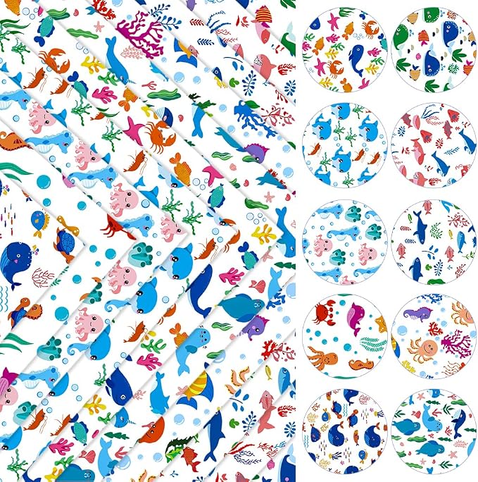 ONEART | 10 Pieces Clear PVC Vinyl Sheets, A4 Size See Through Waterproof Vinyl - Image 2