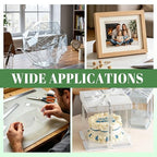 TKOnline 14 PCS Plexiglass Sheets, Invitations, Poster Frames Plastic Board - Image 5