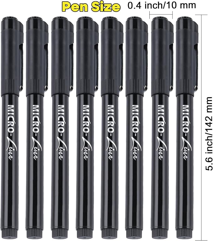 Dyvicl Hand Lettering Pens, Calligraphy Brush Pens Art Markers - Image 7